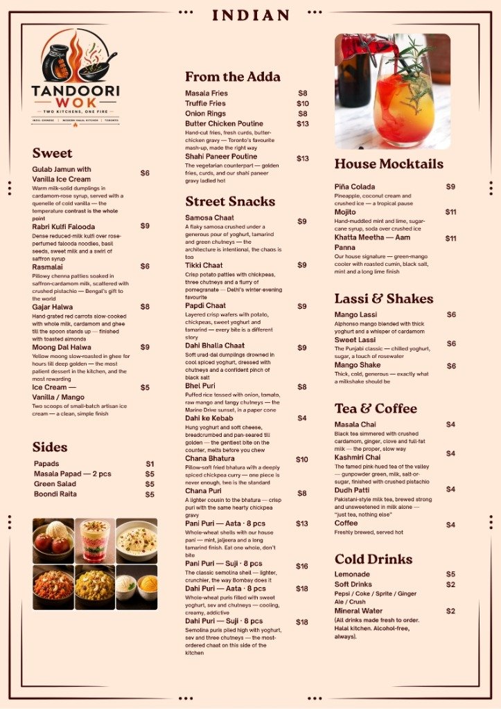 Menu Page 1